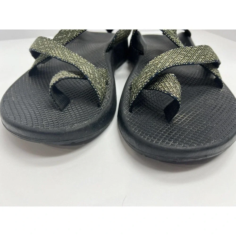 Chaco Men’s Z2 Yampa Outdoor Sandals Green Black Straps Comfort Casual Size 10​​